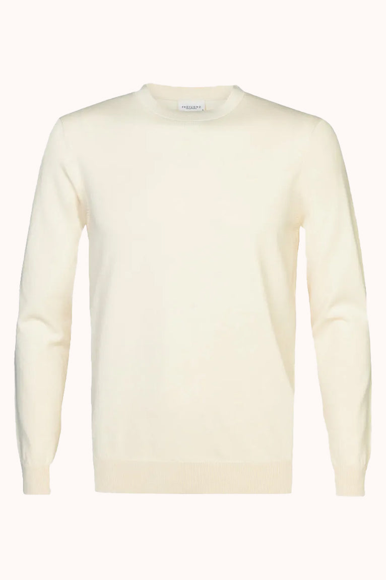 Off white luxury basic crewneck