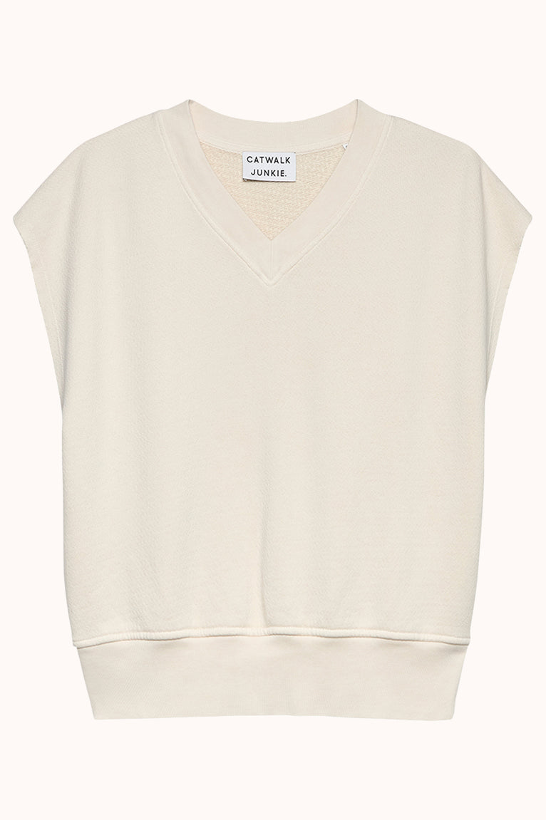 Sleeveless Vneck sweater