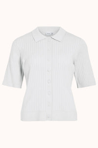 VISALU 2/4 POLO KNIT TOP