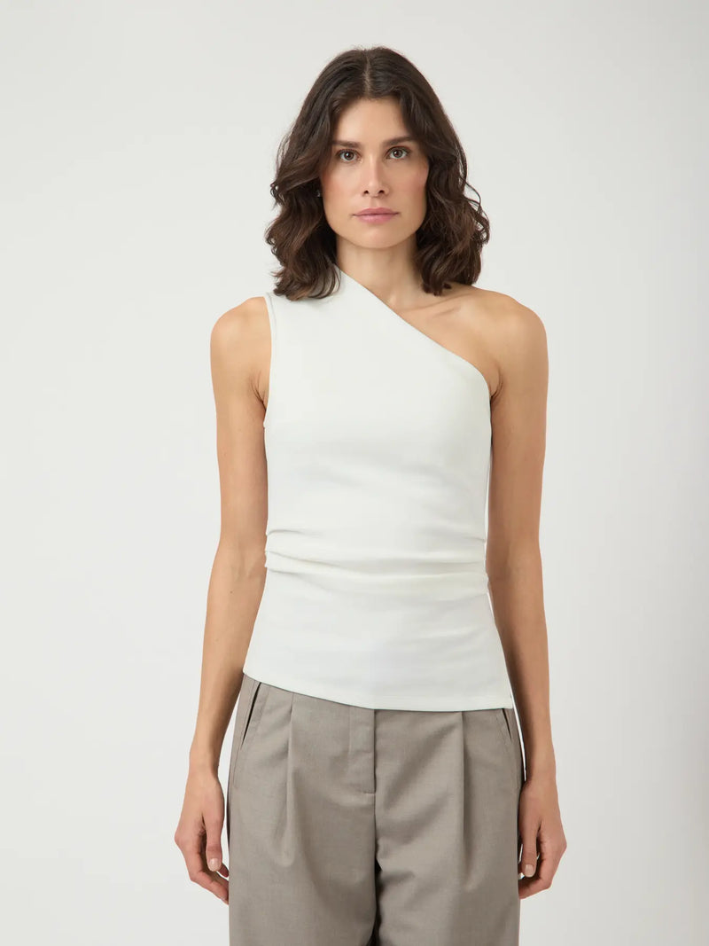 YASVENICE ONE SHOULDER TOP