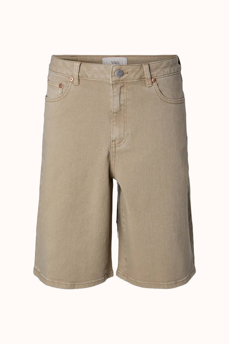 YASLUA HMW BERMUDA DENIM SHORTS - Incense