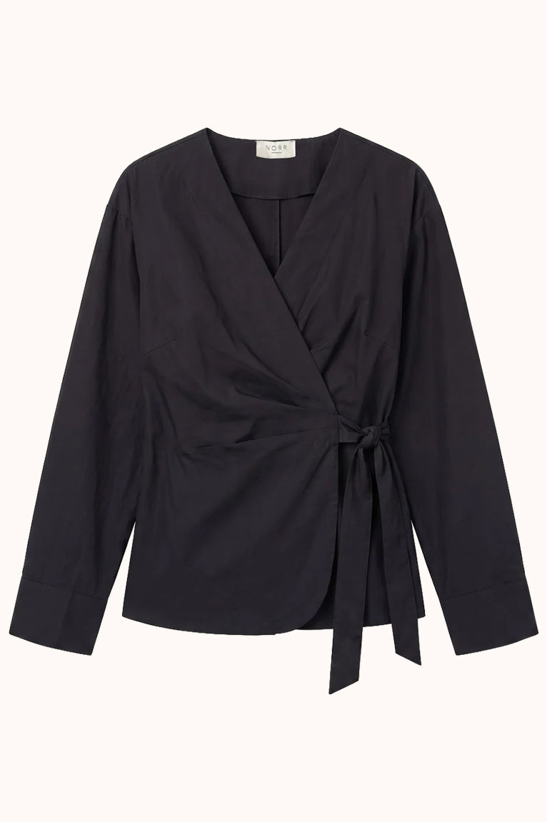 Fraser LS top - Zwart