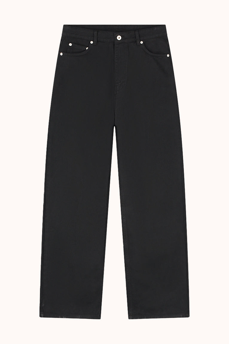 BRUSHED TWILL DENIM PANT