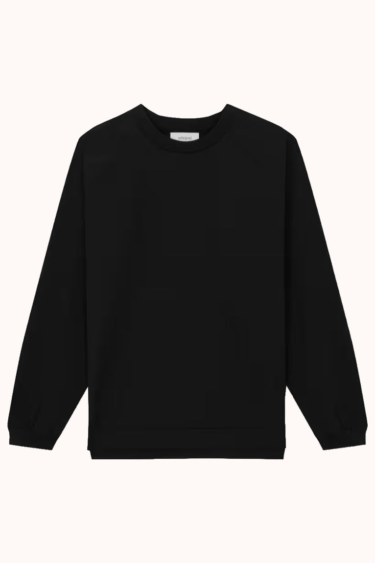 technical sweatshirt black