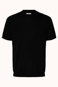 SLHTRAY SS KNIT MERINO CREW NECK NOOS