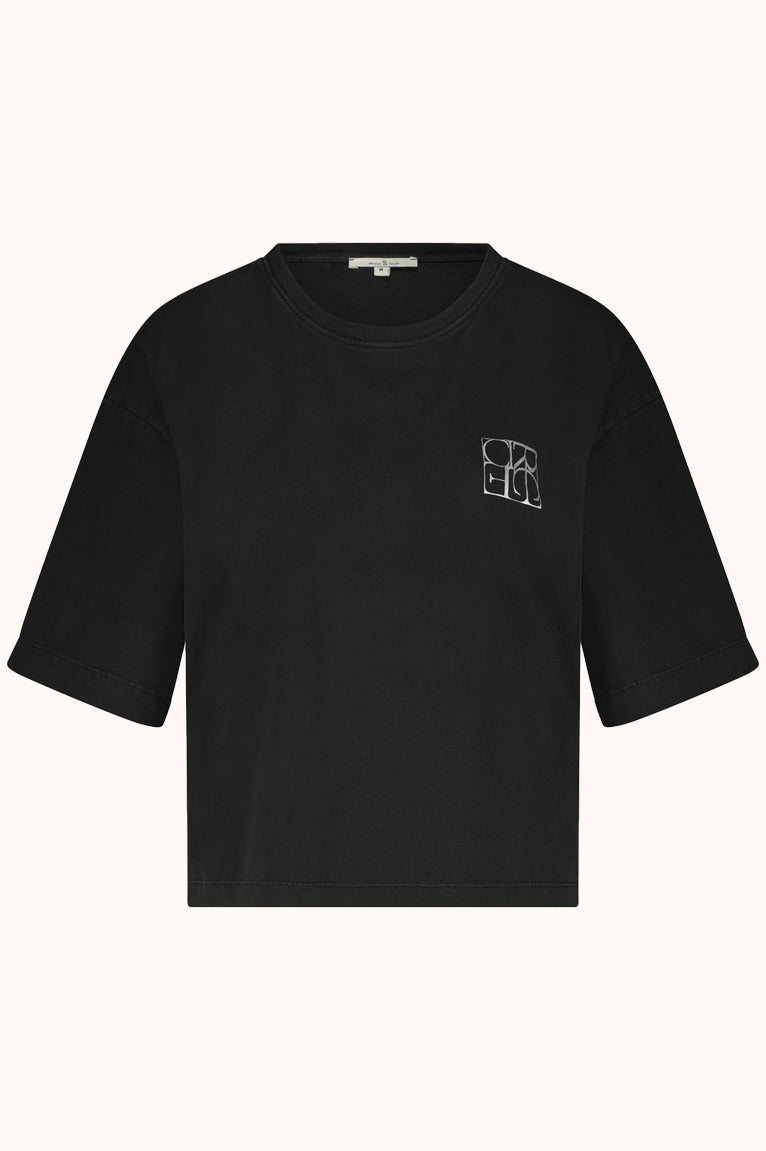 Charlie Tee Washed Black