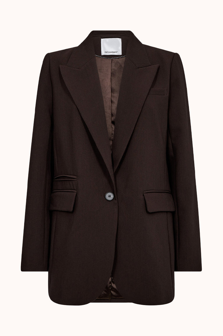 VolaCC Single Blazer - Dark Brown